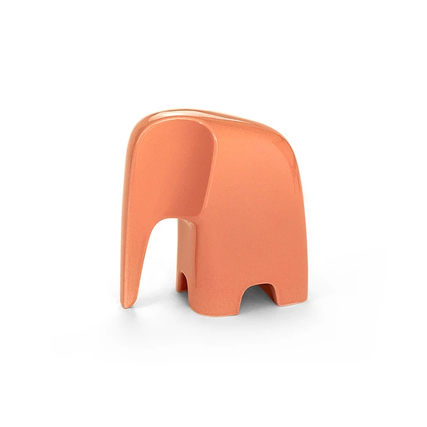 Olifant - Éléphant En Porcelaine - Rose - Caussa