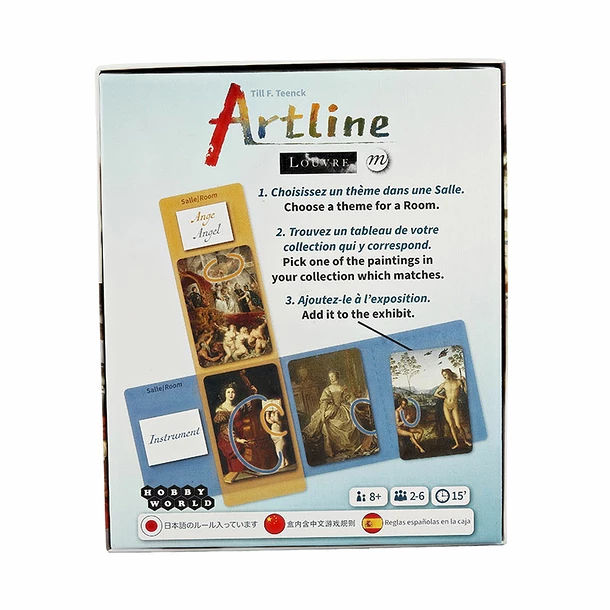 Jeu De Cartes Artline - Musée Du Louvre – Image 2