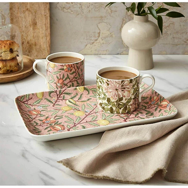 Plateau En Porcelaine Fruits - Morris & Co. – Image 3