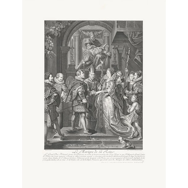 Le Mariage De Marie De Medicis - Antoine Trouvain – Image 2
