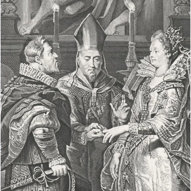 Le Mariage De Marie De Medicis - Antoine Trouvain – Image 3