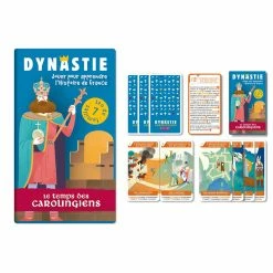 Jeu De 7 Familles Dynastie Le Temps Des Carolingiens - Éditions La Caverne