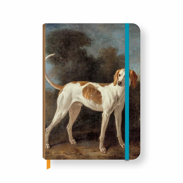 Cahier à élastique Jean-Baptiste Oudry - Polydore, Chien De La Meute De Louis XV, 1726