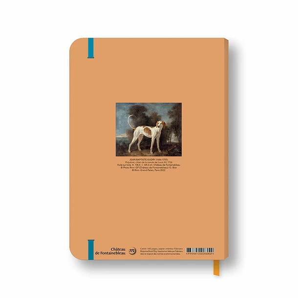 Cahier à élastique Jean-Baptiste Oudry - Polydore, Chien De La Meute De Louis XV, 1726 – Image 2