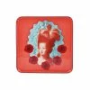Vide-poche Marie-Antoinette Pop Corail - 15 X 15 Cm