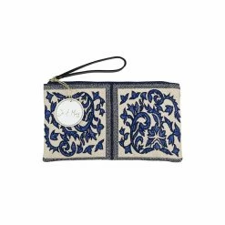 Pochette Brodée Jeanne - Jo & Marg - 29 X 16 Cm