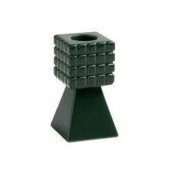 Bougeoir Stack Vert - Ø 5 Cm