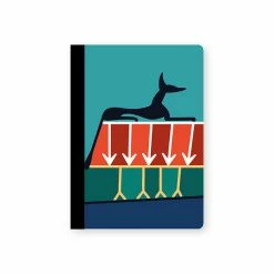 Carnet A5 Anubis - Papier Tigre X Louvre