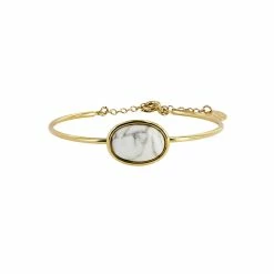 Bracelet Jonc Marbre Épure