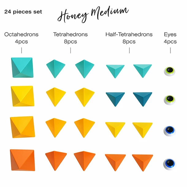 Coffret Jungle Medium 24 Pièces - Trido – Image 3