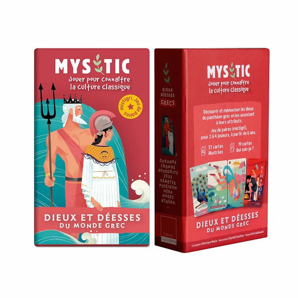 Jeu De Paires Mistigri Dieux Et Déesses Du Monde Grec - Éditions La Caverne – Image 2