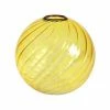 Grand Vase Spirale Jaune Ø 13 Cm