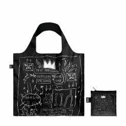Sac Jean-Michel Basquiat - Couronne - Recyclé 50 X 42 Cm - Loqi