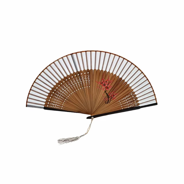 Éventail Fleurs De Cerisier 38 X 21 Cm