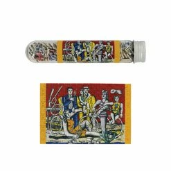 Micro Puzzle Fernand Léger - Les Loisirs Sur Fond Rouge, 1949 - 150 Pièces