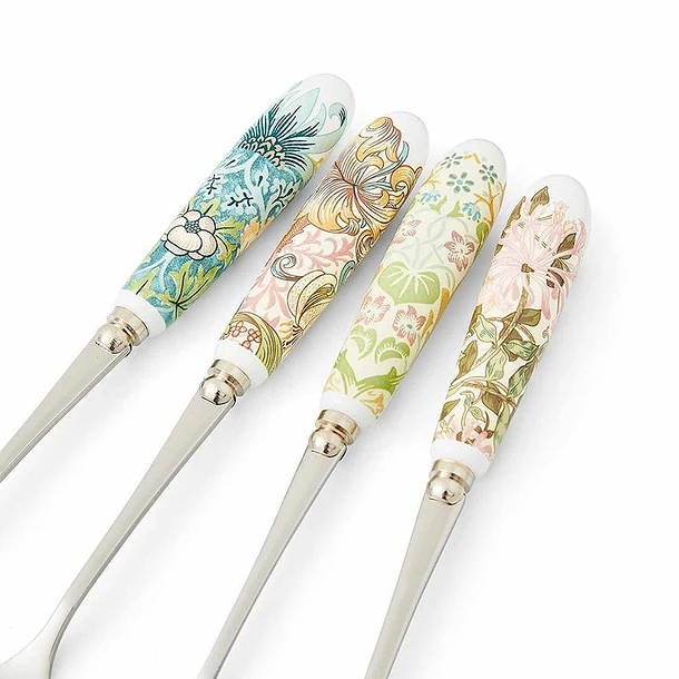 Set De 4 Fourchettes à Dessert Fleurs Et Fruits - Morris & Co. – Image 4