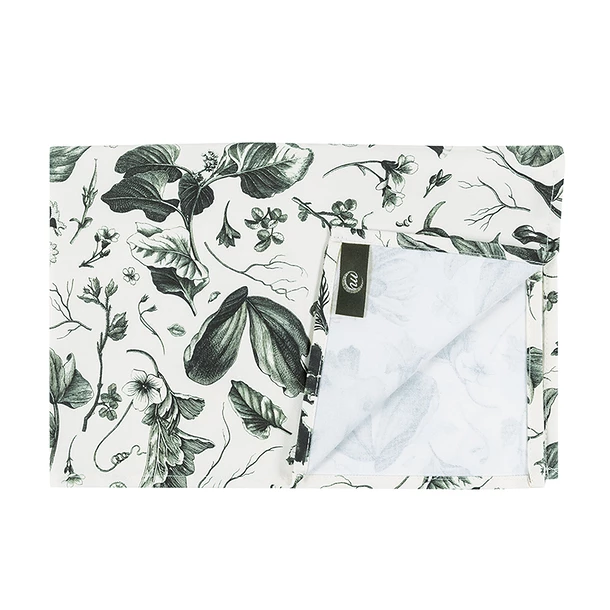 Torchon Vert Herbier Du Roi - Maison Baluchon – Image 3