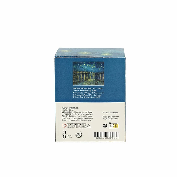Bougie Parfumée Fleur De Coton Vincent Van Gogh - La Nuit étoilée, 1888 – Image 2