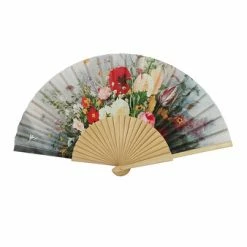Éventail Simon Saint-Jean - Jeune Fille Portant Des Fleurs, Dite La Jardinière, 1837