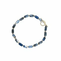 Bracelet Antique Avec Pierres Bleues
