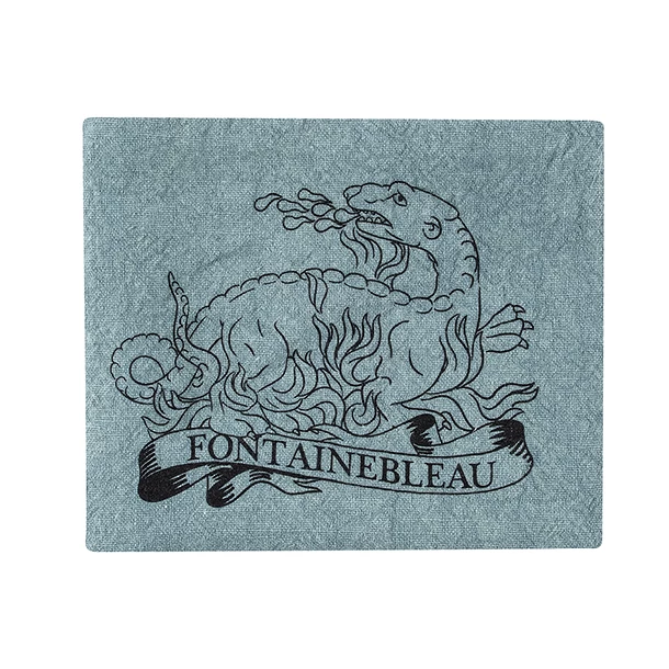 Torchon Salamandre De La Porte Dorée Du Château De Fontainebleau - 45x75 Cm – Image 4