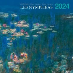 Calendrier 2024 Les Nymphéas - 30 X 30 Cm