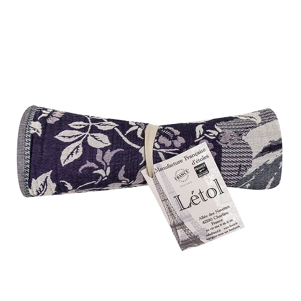 Étole Joséphine Prune 207x47 Cm – Image 4