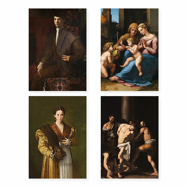 Étui De 10 Cartes Postales Naples à Paris. Le Louvre Invite Le Musée De Capodimonte – Image 3