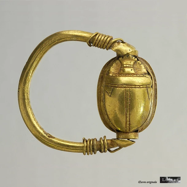 Pendentif Scarabée - Plaqué Or – Image 2