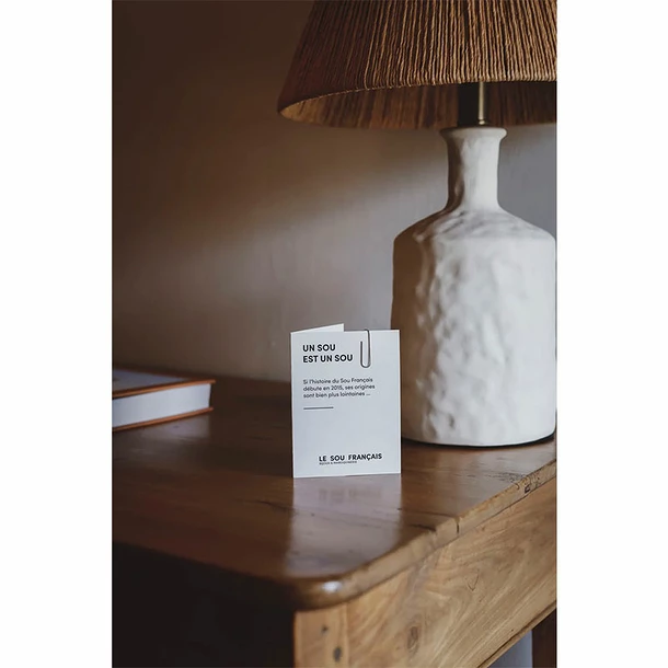 Bracelet RF 5 Centimes - Cordon Doré – Image 3